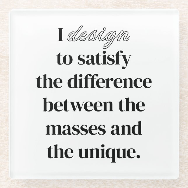 Posavasos De Vidrio Diseño la montaña rusa de vidrio (Anverso)