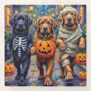 Posavasos De Vidrio Disfraces de Halloween para pedir dulces de Terran