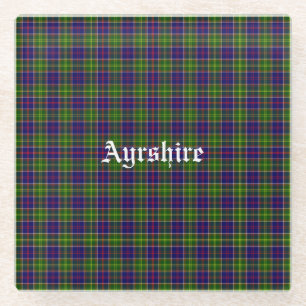 Posavasos De Vidrio Distrito de Scotland Ayrshire