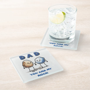 Posavasos De Vidrio Divertido Eres Mi Día Del Humor Del Chiste Del Pun
