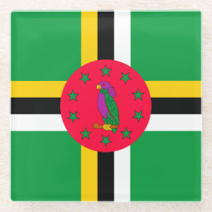 Posavasos De Vidrio Dominica