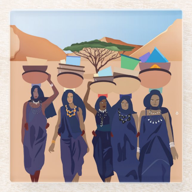 Posavasos De Vidrio Dónde están los bebés (Anverso)