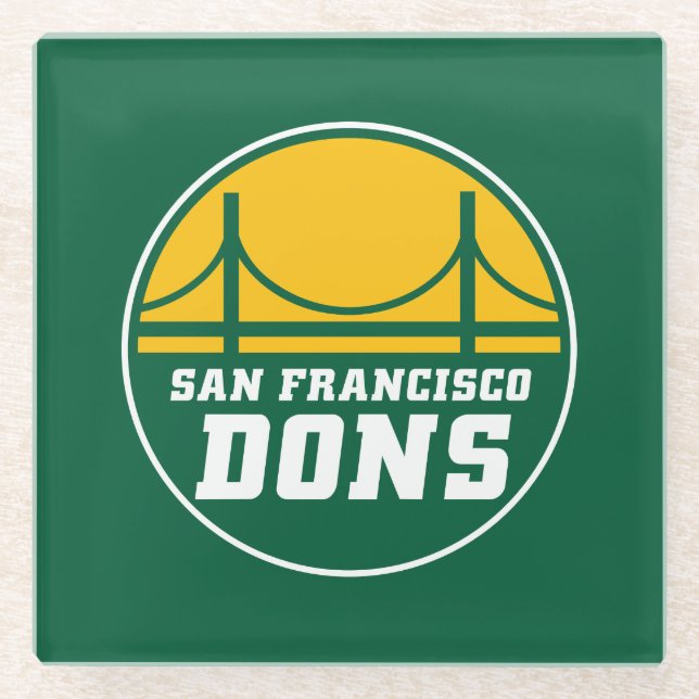 Posavasos De Vidrio Dons de San Francisco (Anverso)