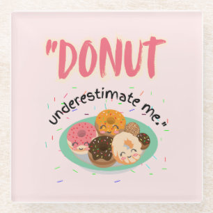POSAVASOS DE VIDRIO DONUT BAJO ESTIMACIÓN