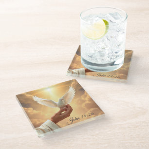 Posavasos De Vidrio Dove