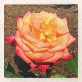 Posavasos De Vidrio Dream Come True Rosa #3 Glass Coaster