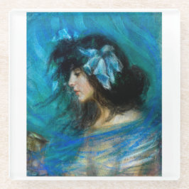 Posavasos De Vidrio Dreamland de Alice Pike Barney