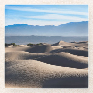 Posavasos De Vidrio Dunas de arena planas del Mesquite