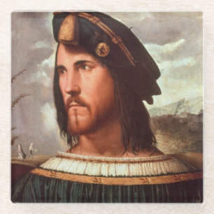 Posavasos De Vidrio Duque de Cesare Borgia de Valencia