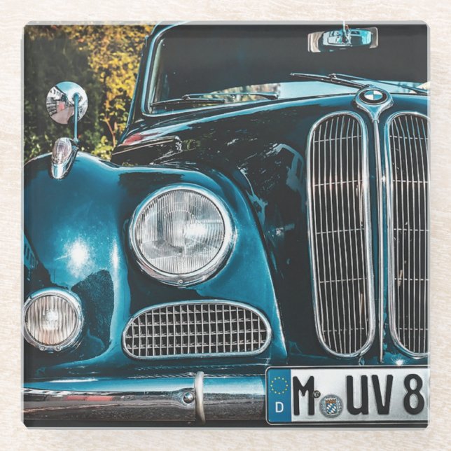 Posavasos De Vidrio Ecos de ingeniería (Anverso)