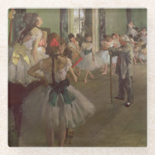 Posavasos De Vidrio Edgar Degas  Clase Dancing, c.1873-76