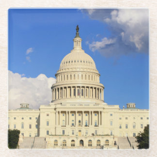 Posavasos De Vidrio Edificio del capitolio de los E.E.U.U., Washington
