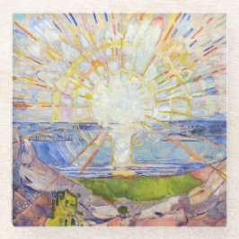 Posavasos De Vidrio Edvard Munch - The Sun 1911