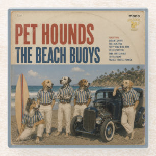 Posavasos De Vidrio El Álbum de Beach Buoys: una parodia