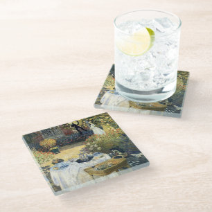 Posavasos De Vidrio El almuerzo Claude Monet