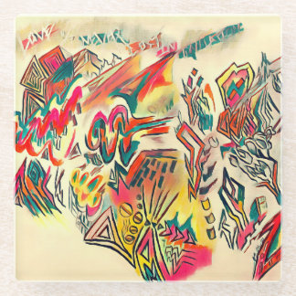 Posavasos De Vidrio El amor nunca se pierde