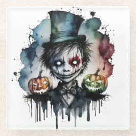 Posavasos De Vidrio El Caballero Rocioso