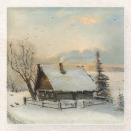 Posavasos De Vidrio El comienzo de la primavera | Alexei Savrasov