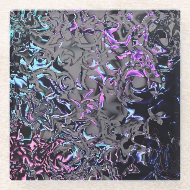 Posavasos De Vidrio El desastre de los años 80 (Anverso)