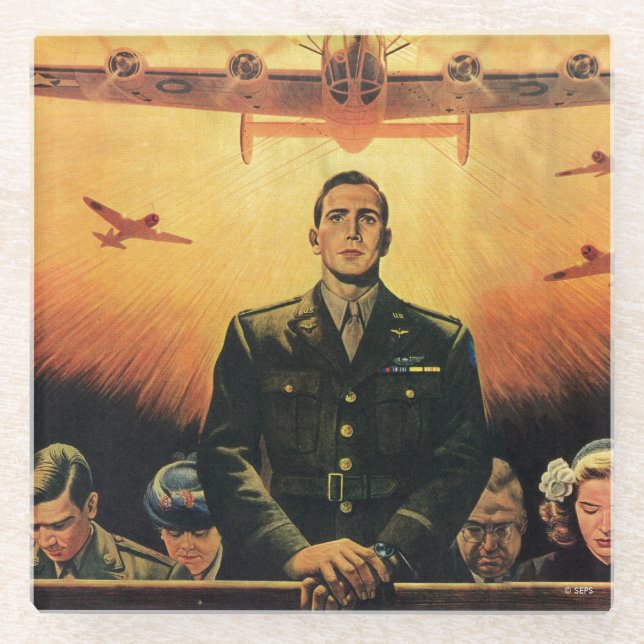 Posavasos De Vidrio El Harpy inmortal (Anverso)