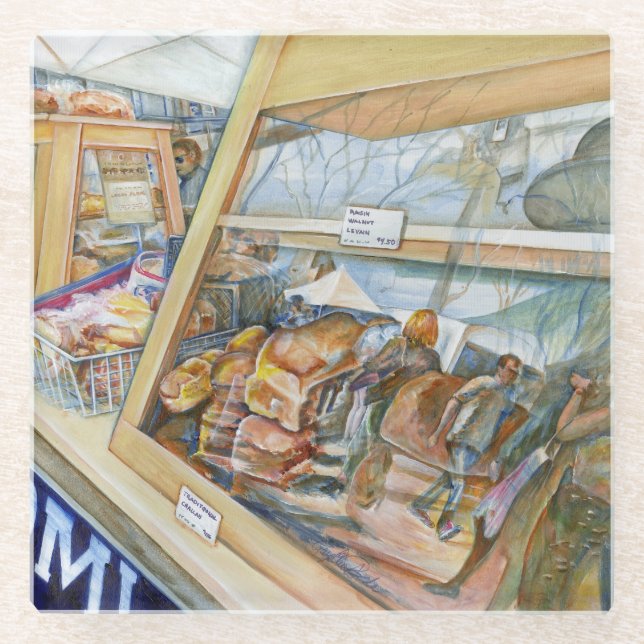 Posavasos De Vidrio El lado soleado de la demencia (Anverso)