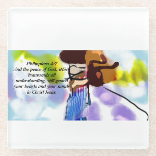 Posavasos De Vidrio El plan de amor de Jesús