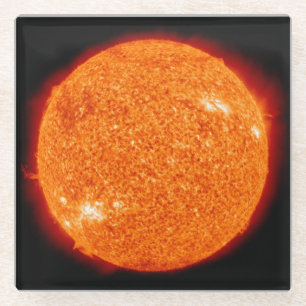Posavasos De Vidrio El sol hirviendo