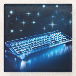 Posavasos De Vidrio El teclado Iluminado Ultimate