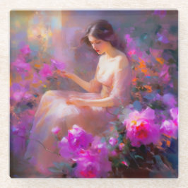 Posavasos De Vidrio Elegancia sensual