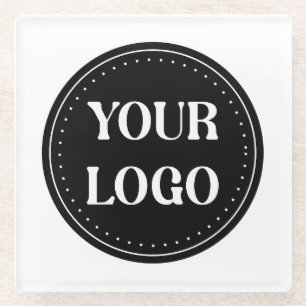 Posavasos De Vidrio Elegante, contemporáneo, refinado y personalizable