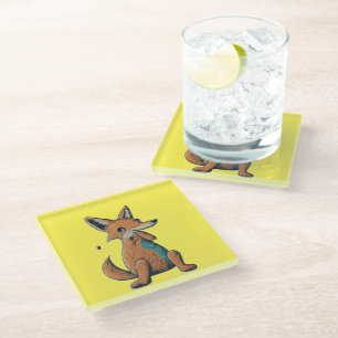 Posavasos De Vidrio Elegantes Astras De Vidrio