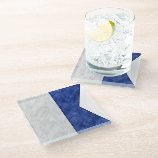 Posavasos De Vidrio Elegir entre 26 banderas náuticas marítimas (Angular)