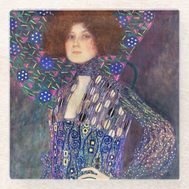 Posavasos De Vidrio Emilie Floege (Anverso)