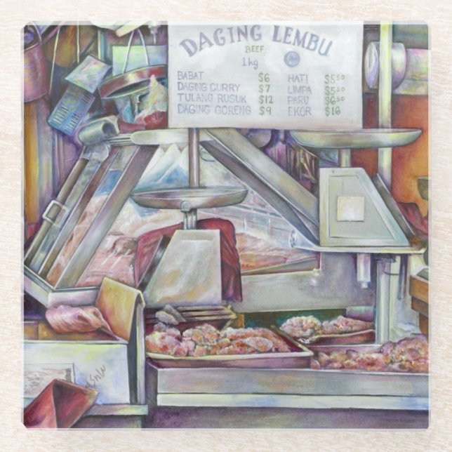 Posavasos De Vidrio En diez minutos, olvidé el cumpleaños de mi esposa (Anverso)