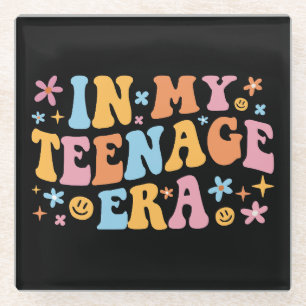 Posavasos De Vidrio En mi era adolescente I