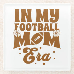 Posavasos De Vidrio En Mi Era de Mamá de Fútbol