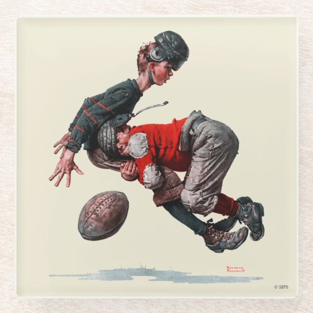 Posavasos De Vidrio Enfrentado (Anverso)