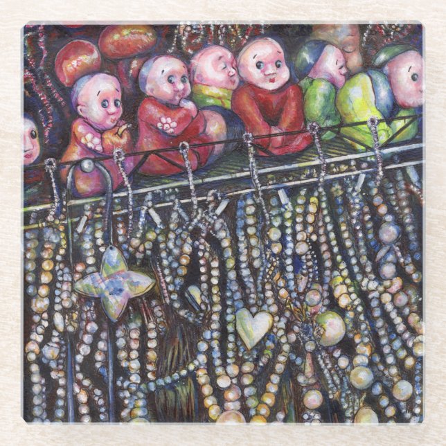 Posavasos De Vidrio Epitomizar (Anverso)