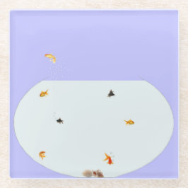 Posavasos De Vidrio Escape Glass Coasters