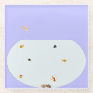 Posavasos De Vidrio Escape Glass Coasters