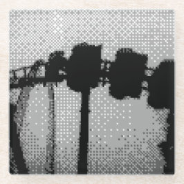 Posavasos De Vidrio escayola de vidrio