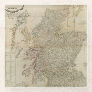 Posavasos De Vidrio Escocia compuesta 2