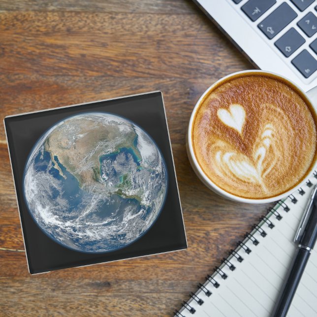 Posavasos De Vidrio Espacio exterior, foto de Planet Earth, Guay Fun A (Subido por el creador)
