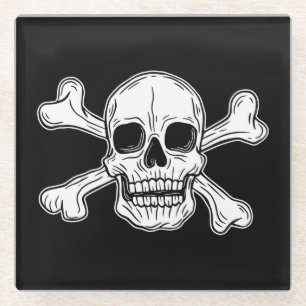 Posavasos De Vidrio espada pirata de burro