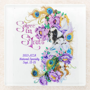 Posavasos De Vidrio Especialidad JCCA 2023 - Pascua de vidrio / Trivet
