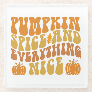 Posavasos De Vidrio Especie De Calabaza Y Todo Lo Bueno
