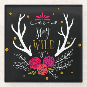 Posavasos De Vidrio Estancia salvaje