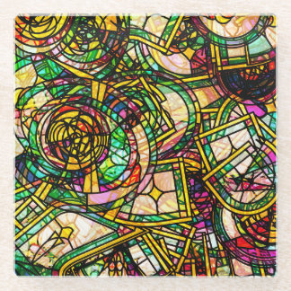 Posavasos De Vidrio Estilo Tiffany