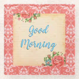 Posavasos De Vidrio Estilo Vintage Buenos Castillos de Vidrio