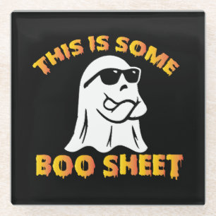 Posavasos De Vidrio Esto es alguna hoja de boo